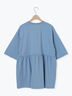 【KELTY×Samansa Mo2】ギャザーチュニックTシャツ（オフホワイト/ブラック/イエロー/サックスブルー）｜Samansa Mos2（サマンサ モスモス）通販