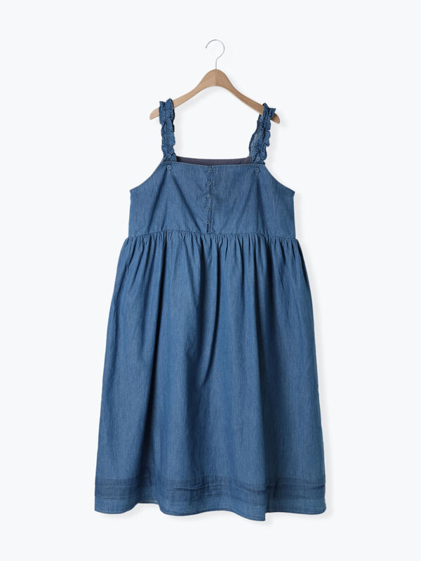 美品★シモネッタ★肩フリルワンピース120 アネモネフリルワンピース （120-130]ninoセレモニー アネモネ