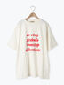【UVカット】ロゴプリントTシャツ（オフホワイト/ブラック/オレンジ/ブルー）｜Samansa Mos2（サマンサ モスモス）通販