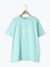 【UVカット】スラブ天竺ロゴプリントTシャツ（オフホワイト/チャコールグレー/ピンク/ミント）｜Samansa Mos2（サマンサ モスモス）通販