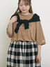 【KELTY×Samansa Mos2】ベアー刺繍Tシャツ（オフホワイト/チャコールグレー/モカ/グリーン）｜Samansa Mos2（サマンサ モスモス）通販