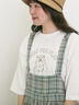 【KELTY×Samansa Mos2】ベアー刺繍Tシャツ（オフホワイト/チャコールグレー/モカ/グリーン）｜Samansa Mos2（サマンサ モスモス）通販