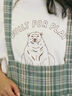 【KELTY×Samansa Mos2】ベアー刺繍Tシャツ（オフホワイト/チャコールグレー/モカ/グリーン）｜Samansa Mos2（サマンサ モスモス）通販