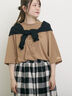 【KELTY×Samansa Mos2】ベアー刺繍Tシャツ（オフホワイト/チャコールグレー/モカ/グリーン）｜Samansa Mos2（サマンサ モスモス）通販