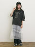 【KELTY×Samansa Mos2】ベアー刺繍Tシャツ（オフホワイト/チャコールグレー/モカ/グリーン）｜Samansa Mos2（サマンサ モスモス）通販