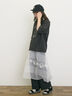【KELTY×Samansa Mos2】ベアー刺繍Tシャツ（オフホワイト/チャコールグレー/モカ/グリーン）｜Samansa Mos2（サマンサ モスモス）通販