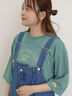 【KELTY×Samansa Mos2】ベアー刺繍Tシャツ（オフホワイト/チャコールグレー/モカ/グリーン）｜Samansa Mos2（サマンサ モスモス）通販