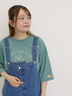 【KELTY×Samansa Mos2】ベアー刺繍Tシャツ（オフホワイト/チャコールグレー/モカ/グリーン）｜Samansa Mos2（サマンサ モスモス）通販