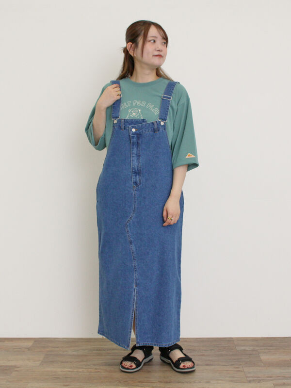 セール】 【KELTY×Samansa Mos2】ベアー刺繍Tシャツ（オフホワイト