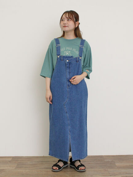 【KELTY×Samansa Mos2】ベアー刺繍Tシャツ（オフホワイト/チャコールグレー/モカ/グリーン）｜Samansa Mos2（サマンサ モスモス）通販