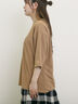 【KELTY×Samansa Mos2】ベアー刺繍Tシャツ（オフホワイト/チャコールグレー/モカ/グリーン）｜Samansa Mos2（サマンサ モスモス）通販