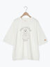 【KELTY×Samansa Mos2】ベアー刺繍Tシャツ（オフホワイト/チャコールグレー/モカ/グリーン）｜Samansa Mos2（サマンサ モスモス）通販