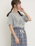 パラソル刺繍Tシャツ（グレー）｜Samansa Mos2（サマンサ モスモス）通販