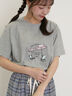 パラソル刺繍Tシャツ（オフホワイト/グレー/チャコールグレー）｜Samansa Mos2（サマンサ モスモス）通販