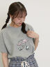 パラソル刺繍Tシャツ（オフホワイト/グレー/チャコールグレー）｜Samansa Mos2（サマンサ モスモス）通販