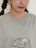 パラソル刺繍Tシャツ（オフホワイト/グレー/チャコールグレー）｜Samansa Mos2（サマンサ モスモス）通販