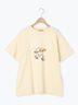 パラソル刺繍Tシャツ（オフホワイト/グレー/チャコールグレー）｜Samansa Mos2（サマンサ モスモス）通販