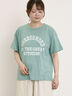 【オーガニックコットン】ロゴプリントTシャツ（オフホワイト/チャコールグレー/ピンク/ミント）｜Samansa Mos2（サマンサ モスモス）通販