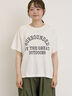 【オーガニックコットン】ロゴプリントTシャツ（オフホワイト/チャコールグレー/ピンク/ミント）｜Samansa Mos2（サマンサ モスモス）通販