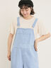 【オーガニックコットン】ロゴ刺繍Tシャツ（オフホワイト/ブラック/ブルー/キナリ）｜Samansa Mos2（サマンサ モスモス）通販