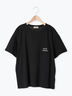 【オーガニックコットン】ロゴ刺繍Tシャツ（オフホワイト/ブラック/ブルー/キナリ）｜Samansa Mos2（サマンサ モスモス）通販