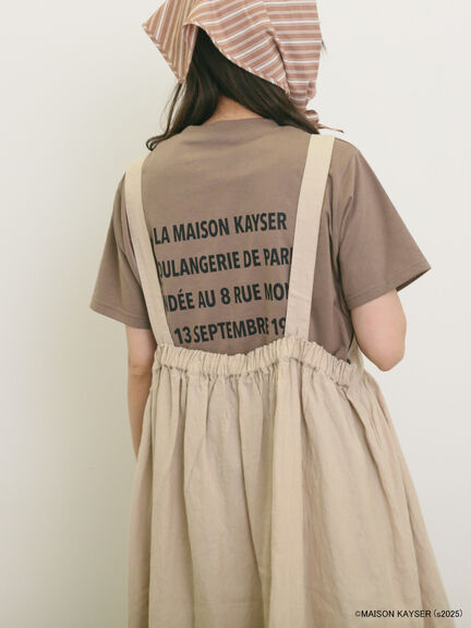 【MAISON KAYSER】前後プリントTシャツ（オフホワイト/モカ/グリーン）｜Samansa Mos2（サマンサ モスモス）通販