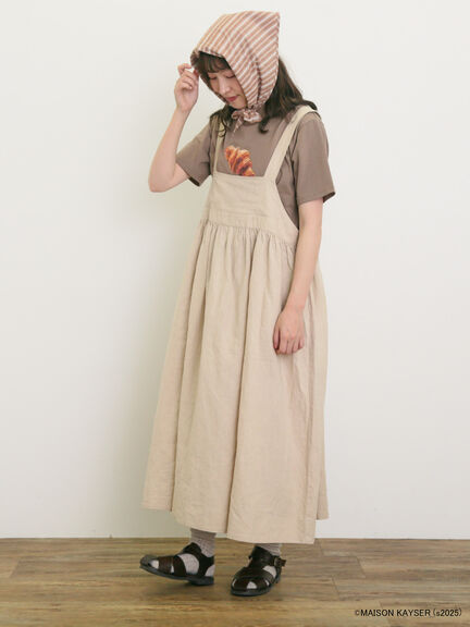 【MAISON KAYSER】前後プリントTシャツ（オフホワイト/モカ/グリーン）｜Samansa Mos2（サマンサ モスモス）通販