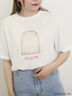 【MAISON KAYSER】前後プリントTシャツ（オフホワイト/モカ/グリーン）｜Samansa Mos2（サマンサ モスモス）通販