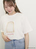 【MAISON KAYSER】前後プリントTシャツ（オフホワイト/モカ/グリーン）｜Samansa Mos2（サマンサ モスモス）通販