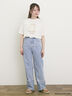 【MAISON KAYSER】前後プリントTシャツ（オフホワイト/モカ/グリーン）｜Samansa Mos2（サマンサ モスモス）通販