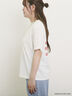 【MAISON KAYSER】前後プリントTシャツ（オフホワイト/モカ/グリーン）｜Samansa Mos2（サマンサ モスモス）通販