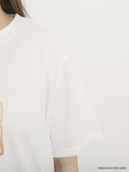 【MAISON KAYSER】前後プリントTシャツ（オフホワイト/モカ/グリーン）｜Samansa Mos2（サマンサ モスモス）通販