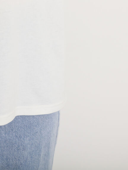 【MAISON KAYSER】前後プリントTシャツ（オフホワイト/モカ/グリーン）｜Samansa Mos2（サマンサ モスモス）通販