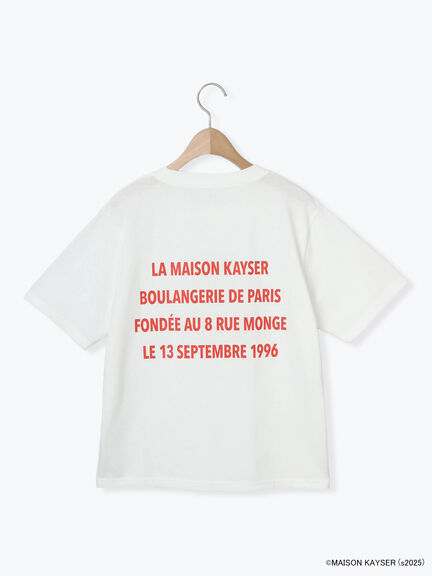 【MAISON KAYSER】前後プリントTシャツ（オフホワイト/モカ/グリーン）｜Samansa Mos2（サマンサ モスモス）通販