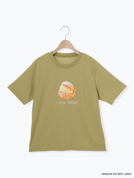 【MAISON KAYSER】前後プリントTシャツ（オフホワイト/モカ/グリーン）｜Samansa Mos2（サマンサ モスモス）通販