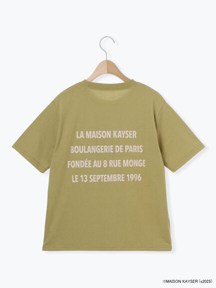 【MAISON KAYSER】前後プリントTシャツ（オフホワイト/モカ/グリーン）｜Samansa Mos2（サマンサ モスモス）通販