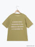 【MAISON KAYSER】前後プリントTシャツ（オフホワイト/モカ/グリーン）｜Samansa Mos2（サマンサ モスモス）通販