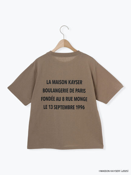 【MAISON KAYSER】前後プリントTシャツ（オフホワイト/モカ/グリーン）｜Samansa Mos2（サマンサ モスモス）通販