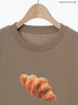 【MAISON KAYSER】前後プリントTシャツ（オフホワイト/モカ/グリーン）｜Samansa Mos2（サマンサ モスモス）通販