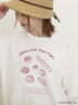 【MAISON KAYSER】刺繍立体袖Tシャツ（オフホワイト/グレー/チャコールグレー）｜Samansa Mos2（サマンサ モスモス）通販