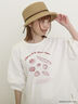 【MAISON KAYSER】刺繍立体袖Tシャツ（オフホワイト/グレー/チャコールグレー）｜Samansa Mos2（サマンサ モスモス）通販