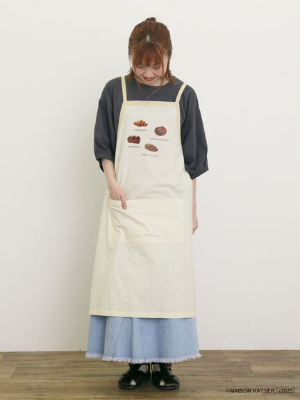 【MAISON KAYSER】刺繍立体袖Tシャツ（オフホワイト/グレー/チャコールグレー）｜Samansa Mos2（サマンサ モスモス）通販