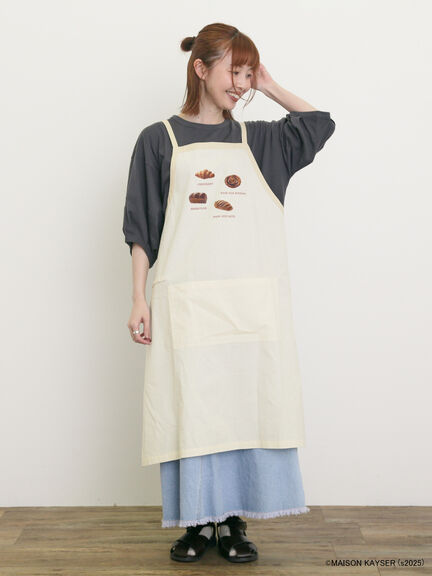 【MAISON KAYSER】刺繍立体袖Tシャツ（オフホワイト/グレー/チャコールグレー）｜Samansa Mos2（サマンサ モスモス）通販