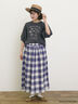 【MAISON KAYSER】刺繍立体袖Tシャツ（オフホワイト/グレー/チャコールグレー）｜Samansa Mos2（サマンサ モスモス）通販