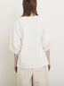 【MAISON KAYSER】刺繍立体袖Tシャツ（オフホワイト/グレー/チャコールグレー）｜Samansa Mos2（サマンサ モスモス）通販