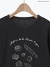 【MAISON KAYSER】刺繍立体袖Tシャツ（オフホワイト/グレー/チャコールグレー）｜Samansa Mos2（サマンサ モスモス）通販