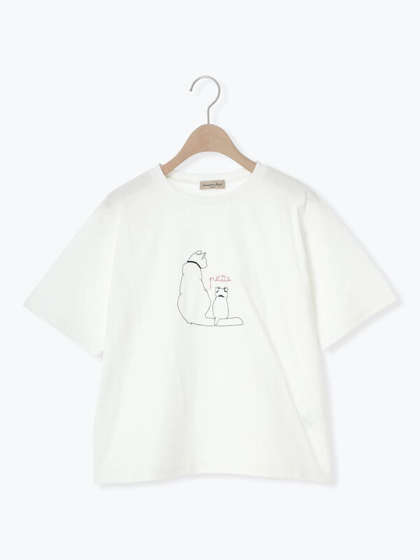 (アニマル) Animal レディース Elena マール オーガニックコットン 半袖 Tシャツ トップス MW1996 (オフホワイト) コットンアニマルパークワッペンTシャツ（Keitto）の商品詳細