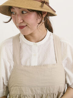 サマンサモスモス　ドットドビーバンドカラーブラウス 01_001.jpg?img_width=750