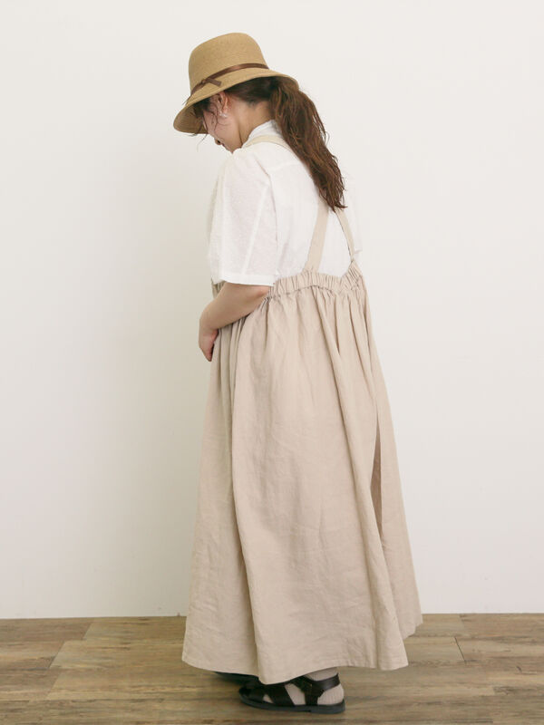 セール】 ◎ドットドビーバンドカラーブラウス（オフホワイト