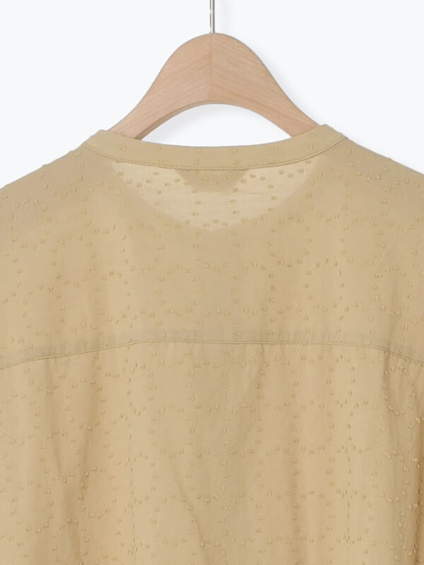 かおちさま♡ GU公式 | スタンドカラーブラウス(長袖)Z